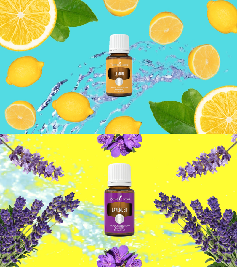 Lemon and Lavender Product ad